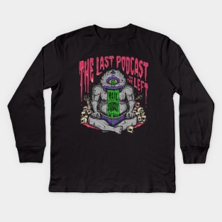 The Last Satan On The Left Kids Long Sleeve T-Shirt